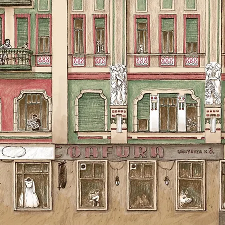 Old Town Palatul Agoston Galgon 公寓式酒店 蒂米什瓦拉